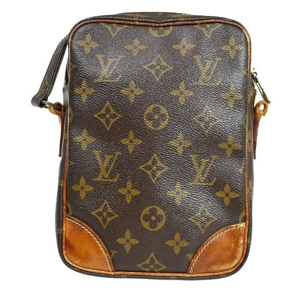 Auth LOUIS VUITTON Amazon Crossbody Shoulder Bag Monogram Leather - Picture 1 of 16